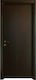 Πόρτα Εσωτερική Laminate Classic Wenge
