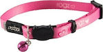 Rogz Kiddycat Cat Collar Hear Pink 11mm