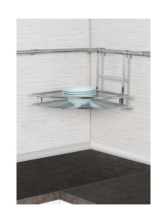 Starax Kitchen Hangers Metallic in Silver Colour 31x31x26.5cm