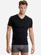 Walk Men's Short Sleeve Undershirt Black