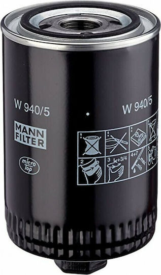 Mann Filter Φίλτρο Λαδιού Αυτοκινήτου για Iveco/New Holland