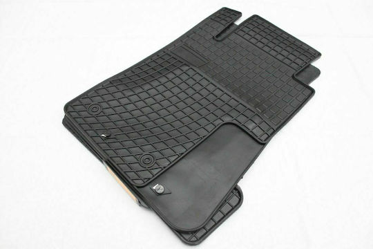 Frogum Set of Front and Rear Mats 4pcs for Ford Mustang 2004-2014 Black