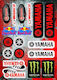 Yamaha Stickers Set Multicolour