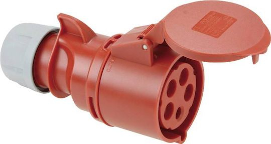PCElectric Female Industrial Socket Female Socket 5P 32A IP44 225-6