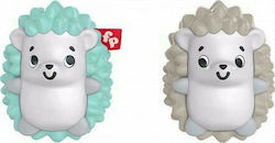Fisher Price Hedgehog Shaker Twins Baby Rattle Set Δίδυμα Σκαντζοχοιράκια for 3++ months