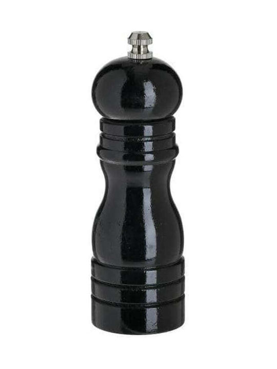 Click Set Manual Râșnițe Condimente din Lemn în Culoare Negru 15cm 1buc
