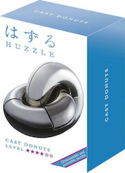 Hanayama Huzzle Cast Donuts Metallic Riddle for 8+ Years 515057