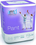 AMD Incontinence Maxi Εσώρουχα Ακράτειας Medium 14τμχ