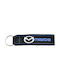 Handmade Keychain Mazda Fabric Black