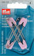 Prym Sewing Safety Pins Ασφαλείας Ροζ 5,5εκ. 4τμχ