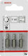 Bosch Set 3 Schraubendreher-Bits Torx