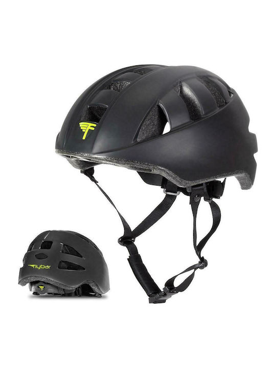 Flybar Junior Sports Helmet Παιδικό Κράνος για Rollers Μαύρο