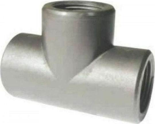 Palaplast 4411/0444 T-förmiges Verbindungsrohr mit Weiblich Gewinde 31.75mm