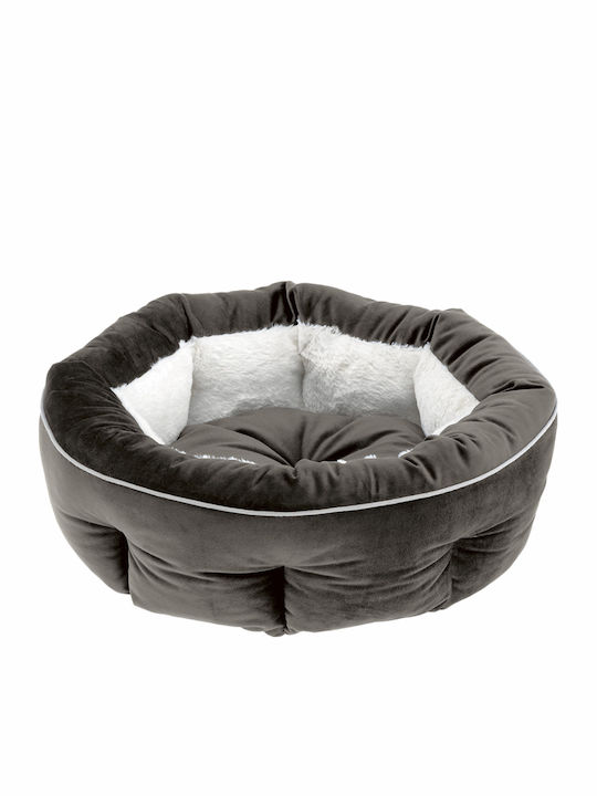 Ferplast Marquis Poof Dog Bed Gray 55x55cm