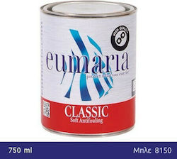 Eumaria Antifoulling Classic Underwater Paint - Navy Blue 8150 750ml 0.75lt Blue