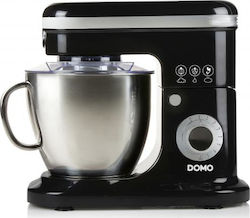 Domo DO1023KR Κουζινομηχανή 1200W με Ανοξείδωτο Κάδο 6lt