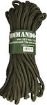 Mil-Tec Commando Rope Σχοινί 7χιλ. 15μ. Λαδί