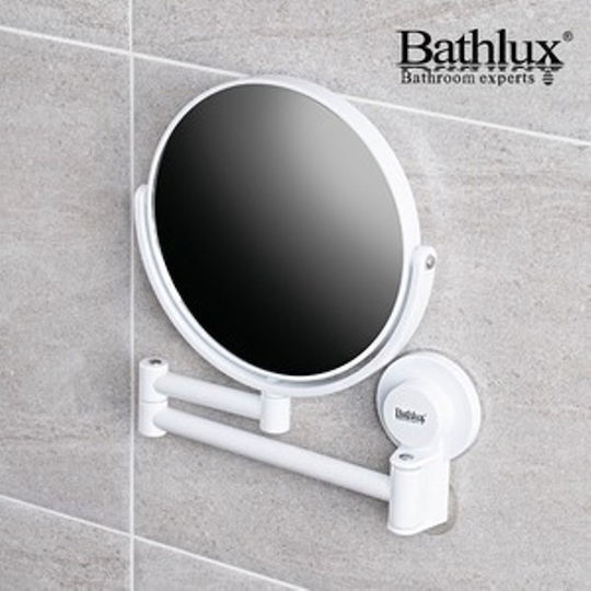 Bathlux 30169 30169 Vergrößerung Καθρέπτης 39.5x39.5cm Weiß