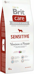 Brit Care Sensitive 12kg Ξηρά Τροφή χωρίς Σιτηρά για Ενήλικους Σκύλους με Ελάφι και Πατάτες
