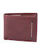 AN Leather Men's Wallet Classic Burgundy