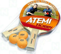 Atemi Hobby Ping Pong Racket Set for Beginner Players