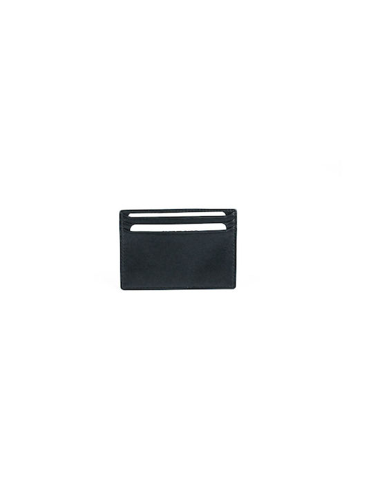 Fetiche Leather Men's Card Wallet Black