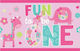 Amscan Party Tablecover Plastic 180x120cm Pink ...