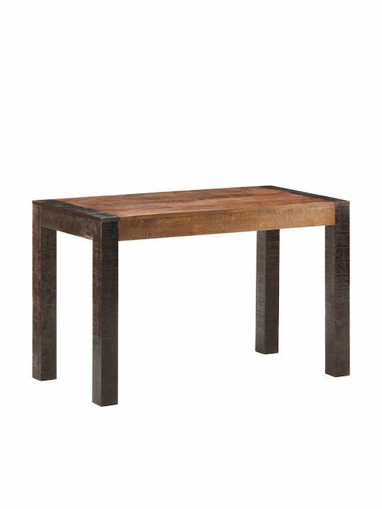 Dining Room Rectangular Table Walnut 120x60x76cm