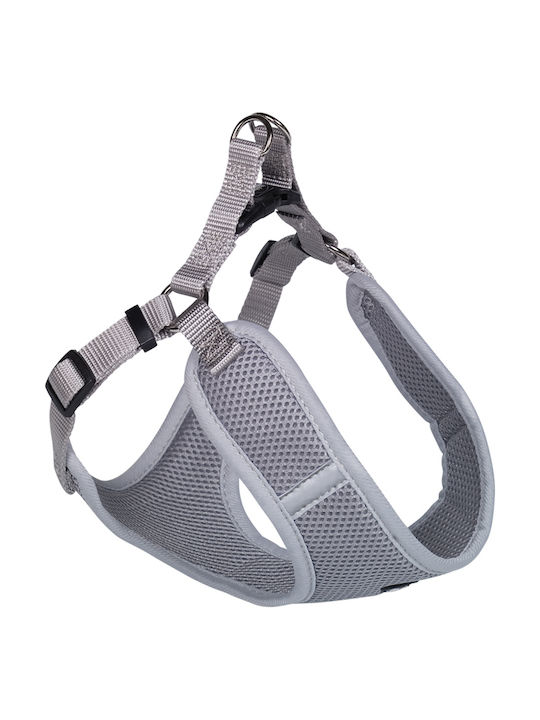 Nobby Σαμαράκι Σκύλου Γιλέκο Mesh Reflect Γκρι Small 10mm x 41-46cm