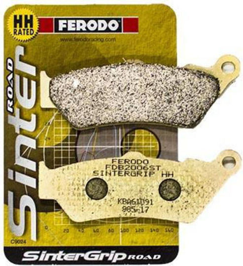 Ferodo Τακάκια Μοτοσυκλέτας Εμπρός Sintergrip St Μεταλλικά Τακάκια Μπροστά Bmw F650/GS/ST για Aprilia Pegaso 600 / Pegaso 650 / Caponord Yamaha XT / XT 660 / DT