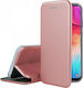 Forcell Smart Elegance Book Synthetic Leather Rose Gold (Galaxy A42)