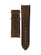 Tissot Couturier Δερμάτινο Λουράκι Καφέ 23mm