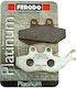 Ferodo Мотоциклетни Накладки Forward Platinum Подложки Мотоциклетни Накладки Предни Gilera Runner Fx/Vxr 125/Peugeot Geopolis 400/Yamaha XT125X за Gilera Runner Yamaha XT