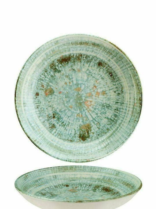 Bonna Odette Salad Bowl Porcelain Green 25x25cm 6pcs