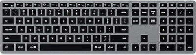 Satechi Slim X3 Fără fir Bluetooth Doar tastatura Gri