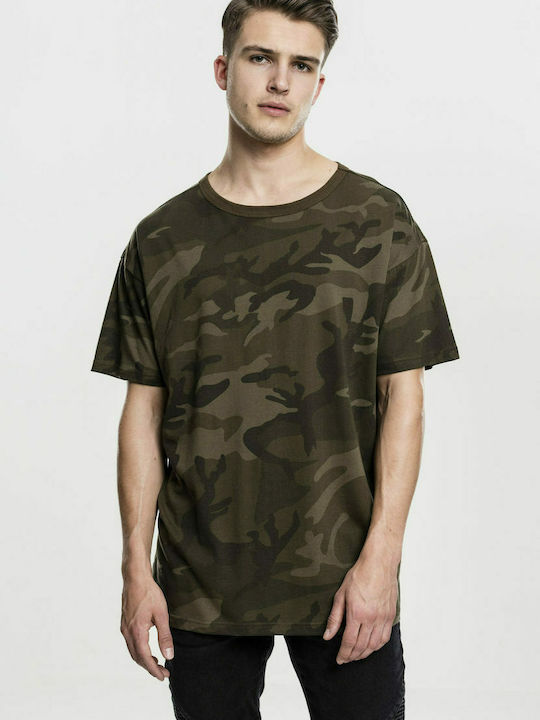 Urban Classics TB1780 Men's Short Sleeve T-shirt Olive