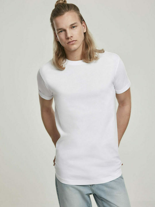 Urban Classics TB2882 Men's Short Sleeve T-shirt White