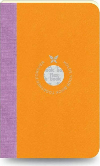 The Writing Fields Global Σημειωματάριο A6 80 Φύλλων Ριγέ Πορτοκαλί
