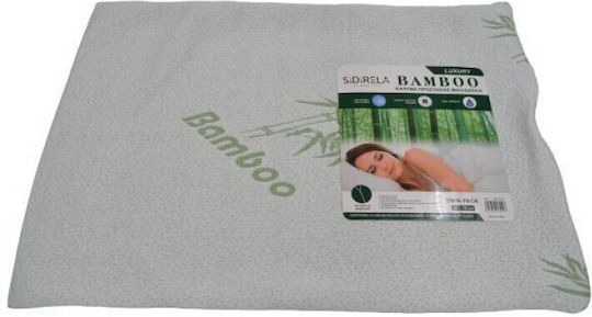 Sidirela Σετ Προστατευτικά Μαξιλαριών Λευκά 50x70cm E-3440