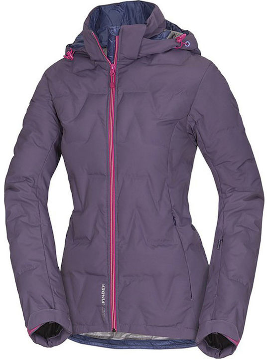 Northfinder Kristina BU-4513SNW-334 Γυναικείο Μπουφάν για Σκι & Snowboard Μωβ