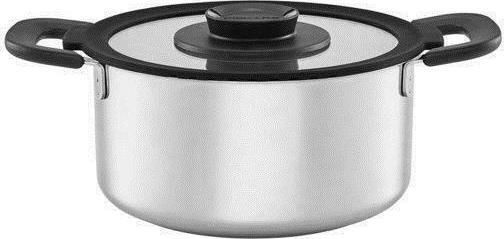 Fiskars Functional Form Deep Stainless Steel Pot 3L / 22cm