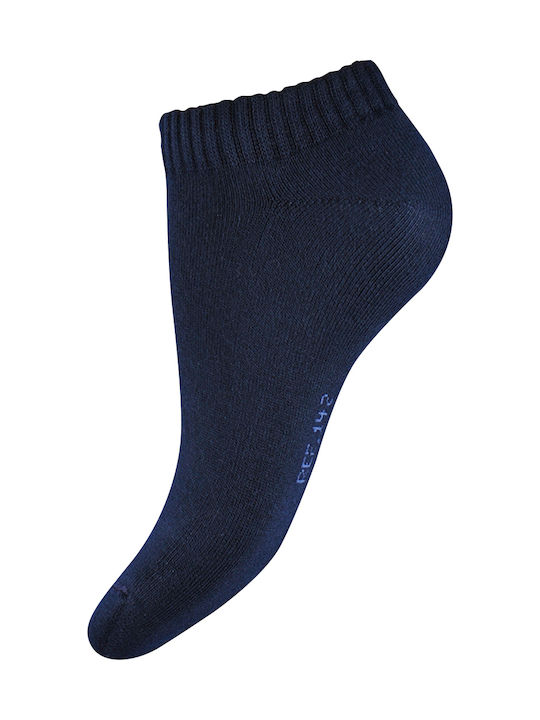Walk Damen Einfarbige Socken Blau 1Pack
