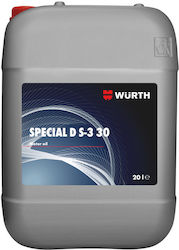 Wurth Spezial D S-3 Autoöl Für Manuelles Getriebe 30W 20lt Wurth Spezial D S-3 Autoöl Für Manuelles Getriebe 30W 20lt