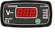 Datakom DVF-0103-48 Πολυόργανο Ηλεκτρολογικού Πίνακα Ψηφιακό Τριφασικό Βολτόμετρο-Συχνόμετρο Ψηφιακό Τριφασικό (96x48mm) 01.034.0207