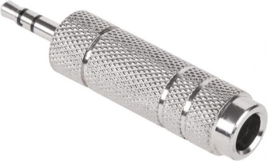 Prolink Convertor 3.5mm masculin în 6.3mm feminin Argintiu 1buc BG-0322-S