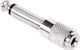 Μετατροπέας 6.3mm male σε 3.5mm female Ασημί 1τμχ BG-0334