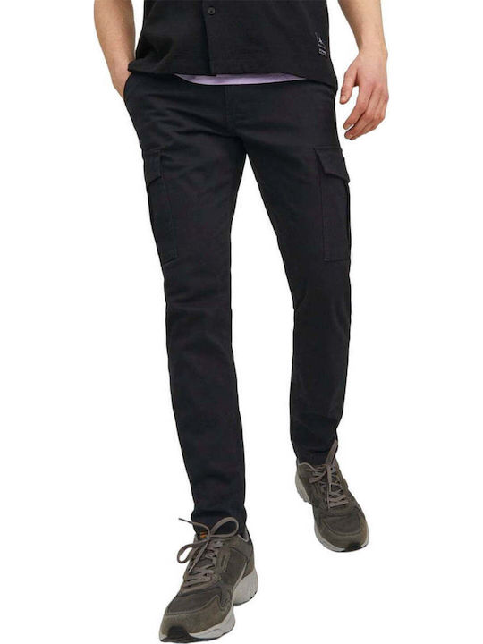Jack & Jones Παντελόνι Cargo Ελαστικό σε Slim Ε...