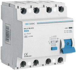 Aca Relee De Fază Scurgere De Pământ 4x80A 400V Aca Relee De Fază Scurgere De Pământ 4x80A 400V