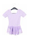 Godance 9984 Kids Bodysuit με Φούστα Purple
