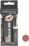 Magic Studio Matte Сет за грим за лицето Устни 04 2бр